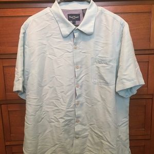 Men's Nat Nast Button Down Short Sleeve Shirt